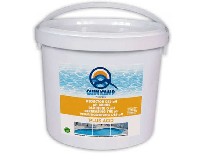 Regulador de pH QUIMICAMP Reductor do PH Plus (8 Kg)