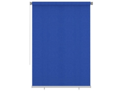 Persiana enrollable VIDAXL Azul Polietileno (160 x 230 cm)