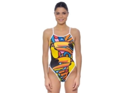 Traje de baño para Mujer TURBO Tucan Multicolor para Natacion (M)