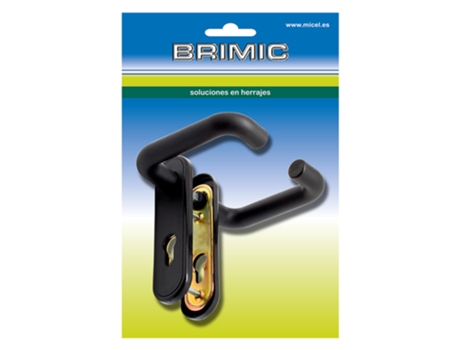 Manilla Placa Puerta Metalica Juego BRIMIC