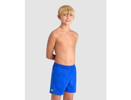 Bañador de Niños para Natación ARENA Baño Fundamentals Logo Verde (12/13 Años)