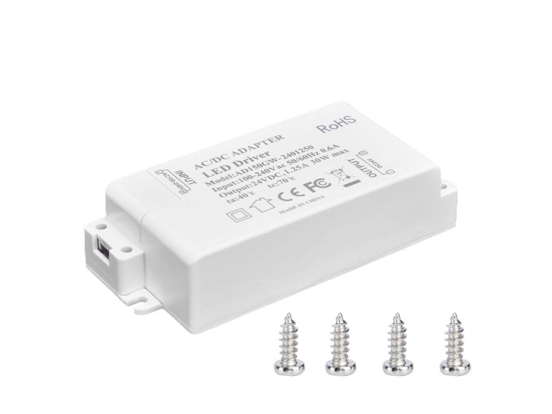 2026-driver Led Transformador 30w 24v 1.25a Voltaje Constante Ac 100-240v Para Luces Led Accesorios De Iluminación