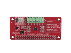 Módulo Convertidor Analógico A Digital Adc 16 Bits Para Raspberry Pi 3/2/b+