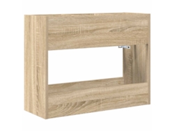 Paragüero Vidaxl marrón derivado de madera (65 x 24 x 50 cm)