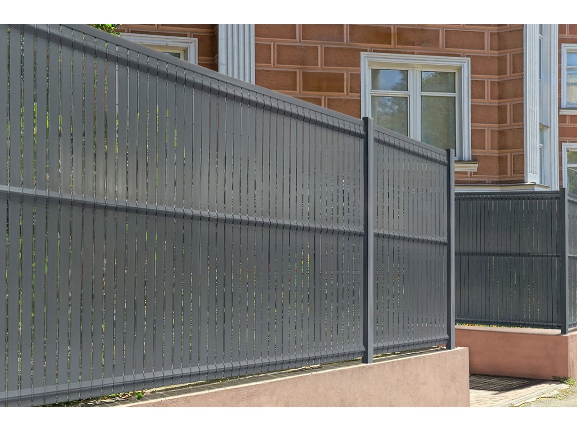 Kit lamas opacas de PVC 2m CINTO Al.190cm Gris CASANOOV