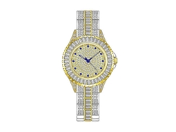 Reloj para mujer Bs Bee Sister Fa1686 con incrustaciones de diamantes y cadena Hengrongshen