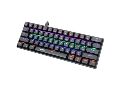 Teclado Gaming TRUMSEN V900 RGB (Mecânico - Português - Negro )