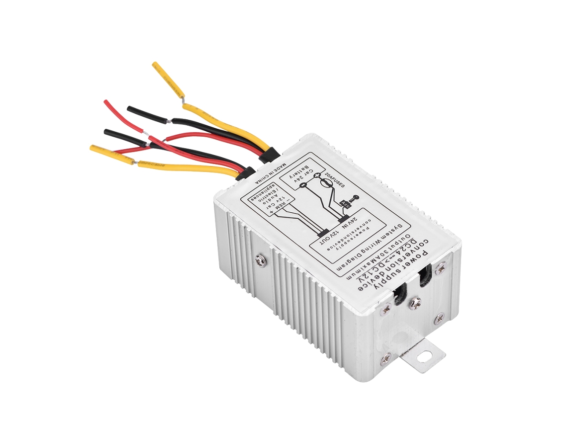 Convertidor De Reducción De Fuente De Alimentación De Corriente Continua (24v A 12v 5a 60w)