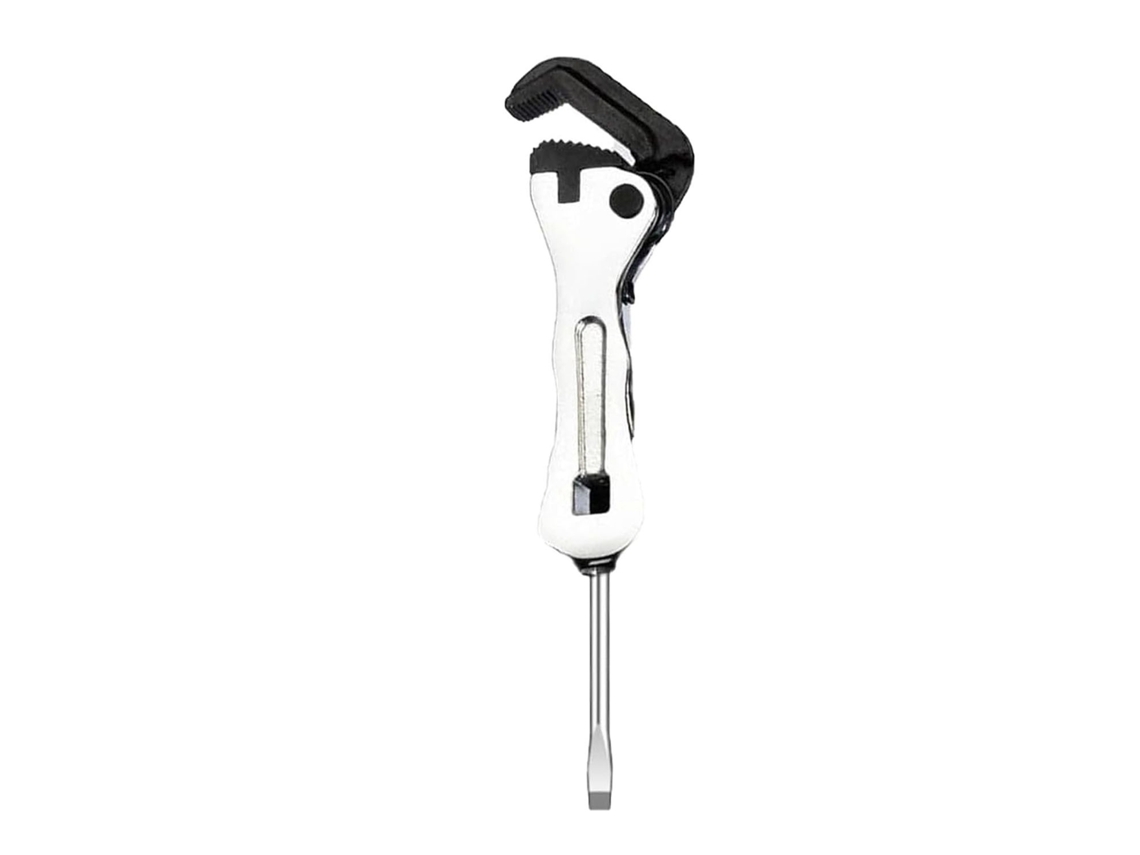 Llave De Microcanales Multifuncional Autoajustable De 3,75 Pulgadas, Llave De Tornillo De Banco Pequeña Para Espacios Reducidos.