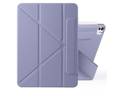 Capa For Huawei Matepad 11.5s 2024 11.5 Polegadas Magnética Destacável Com Design Y-fold E Fecho Magnético Roxo Lavanda