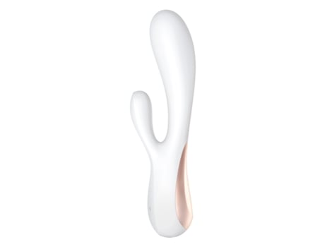 Vibrador SATISFYER Mono Flex Blanco Con App (Blanco)