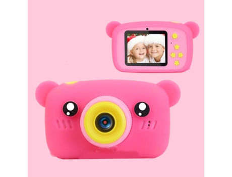 Cámara de Video SLOWMOOSE para Niños Full HD 1080P Rosa