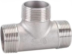 Conector En T Roscado De, Acero Inoxidable. Producto De Alta Calidad Para Uso Residencial Y Comercial