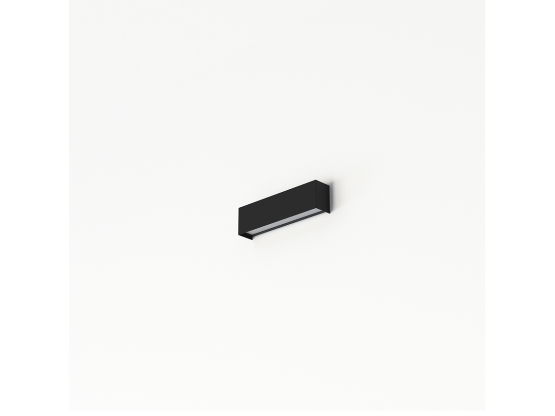 Lámpara NOWODVORSKI Straight Wall Black Xs (Negro - Acero )