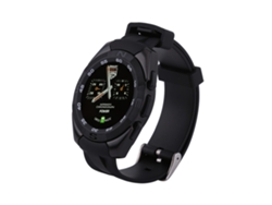 Reloj Inteligente Rastreador De Frecuencia Cardíaca Y Fitness Bluetooth Para Android Ios Negro