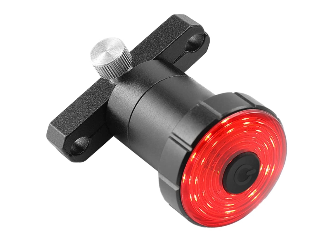 Luz Trasera Recargable Inteligente Para Montar En El Sillín (negra)