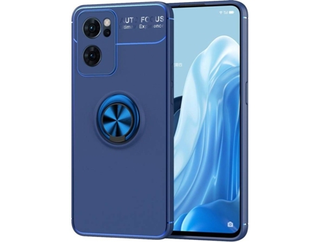 Funda Oppo Reno 7 5G HFS-HOUSE Finger (Azul)