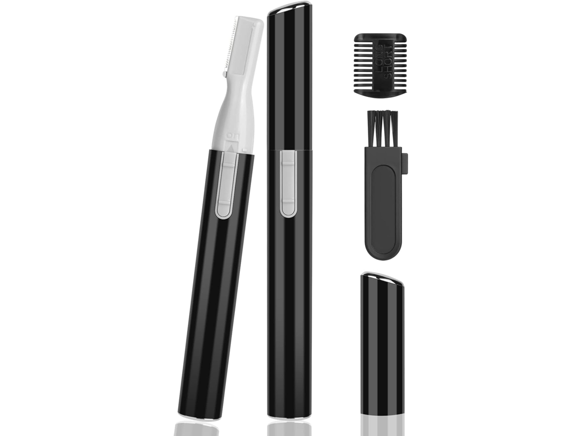 Depiladora De Cejas Depiladora Facial Eléctrica Indolora Afeitadora Impermeable Adecuado Para Cara, Cejas