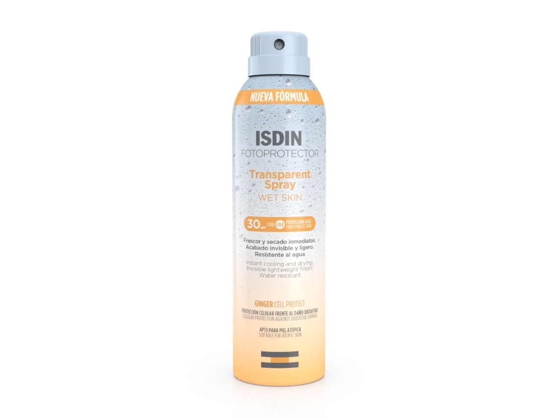 Protector Solar Corporal en Spray Isdin Spf 30 250 ml