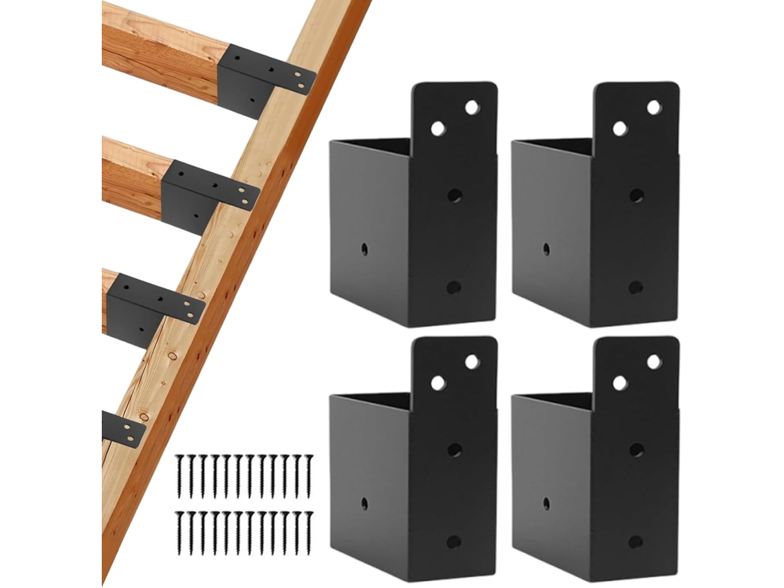 Soportes reforzados para pérgola Slowmoose, kit de 4 piezas