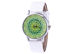 Reloj De Cuarzo Unisex Con Correa De Pu Zhoulianfa T422-yx Blanco