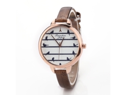 Reloj De Pulsera Unisex Con Correa De Malla Y Cristales De Cuarzo Cuadrados.