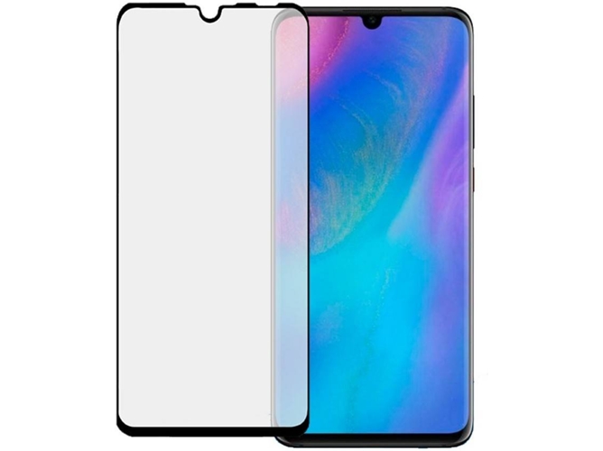 Protector de Cristal Templado Huawei P30 Lite WEPHONE ACCESORIOS Full Glue Negro