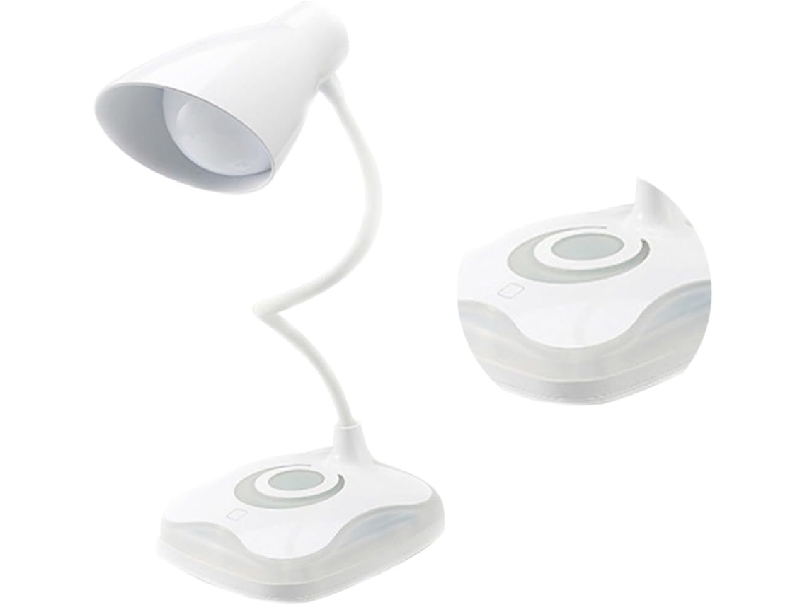 Lámpara De Escritorio Led Recargable Por Usb, Protección Ocular, Lámpara De Mesa Plegable De Abs