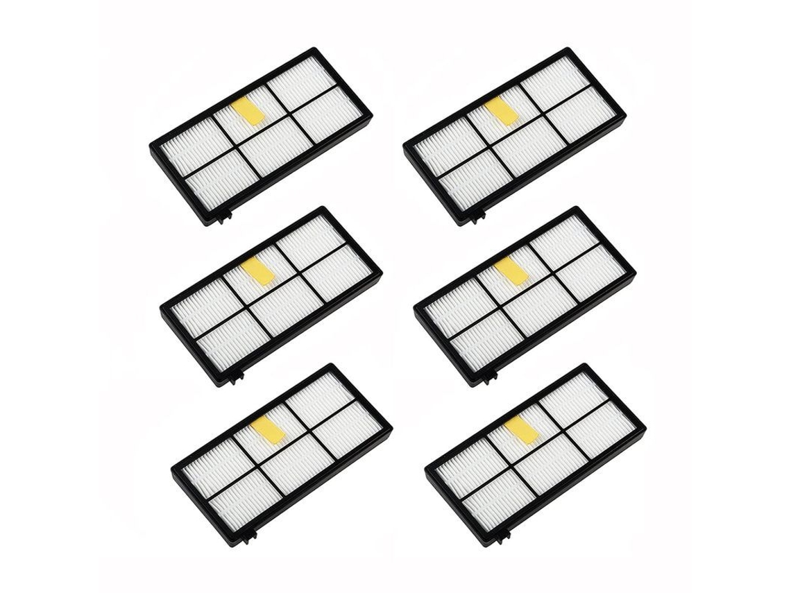 2026-6 Filtros De Repuesto Para Irobot Roomba 800/900 Series 850 860 870 880 890 960 980