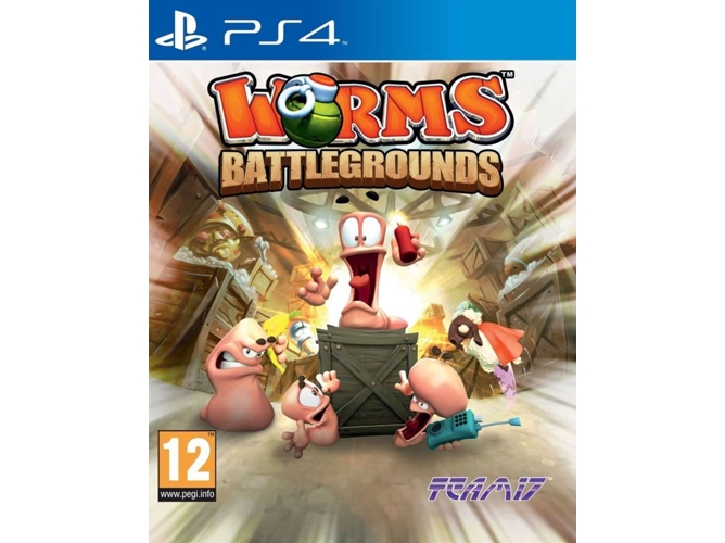 Juego PS4 Worms Battlegrounds