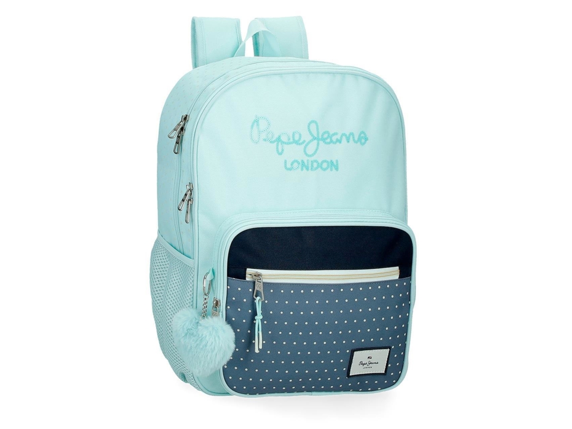 Mochila Escolar Poliéster Dalma Azul PEPE JEANS