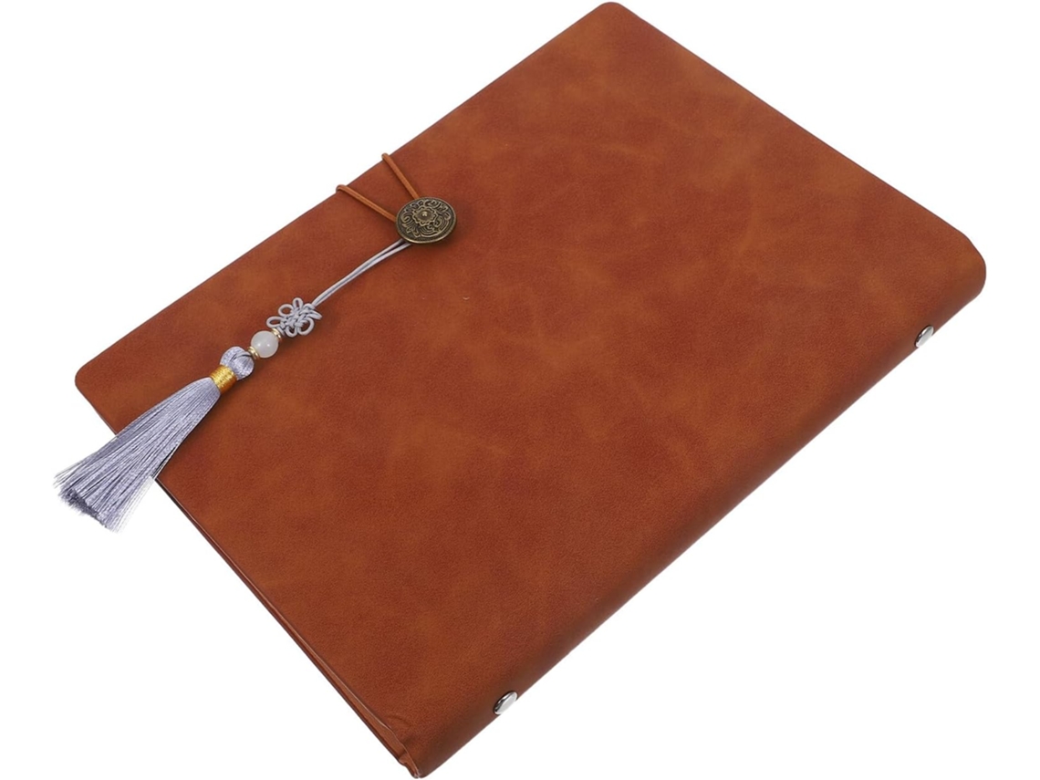 Álbum de fotos de flores prensadas, marrón, 30 bolsillos, pegatinas, carpeta de hojas sueltas, especímenes, plantas, almacenamiento, GOKOCO