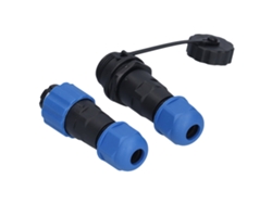 2026as-conector De Cable Aéreo Ip68 Impermeable 1 A 7 Pin 250v 5a Socket Sp13 Resistente A La Corrosión