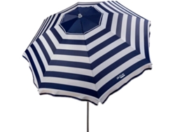 Sombrilla de Playa AKTIVE Protección UV50 (Azul - Oxford - 220x220x209 cm)