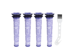Accesorios De Repuesto: Prefiltro Y Cepillo Para Aspiradoras Dyson Dc58, Dc59, V6, V7 Y V8.
