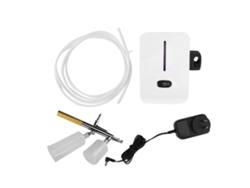 Mini pulverizador de oxígeno nano con compresor de aire para rejuvenecimiento e hidratación facial (blanco)