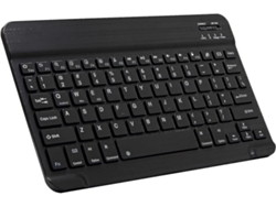 Teclado Bluetooth, teclado inalámbrico recargable ultrafino para bicicleta eléctrica