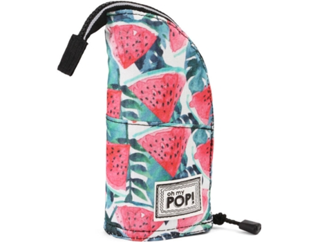 Estuche OH MY POP! Watermelon Estuche Vertical (Rojo - 21x9x5cm)