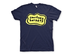 Camiseta Courtney Barnett con logo amarillo de ROCKINSTONE, unisex, superventas para adultos, talla: L