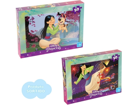 Puzzle DISNEY Mulan (Edad Minima: 3 años - 50 piezas)