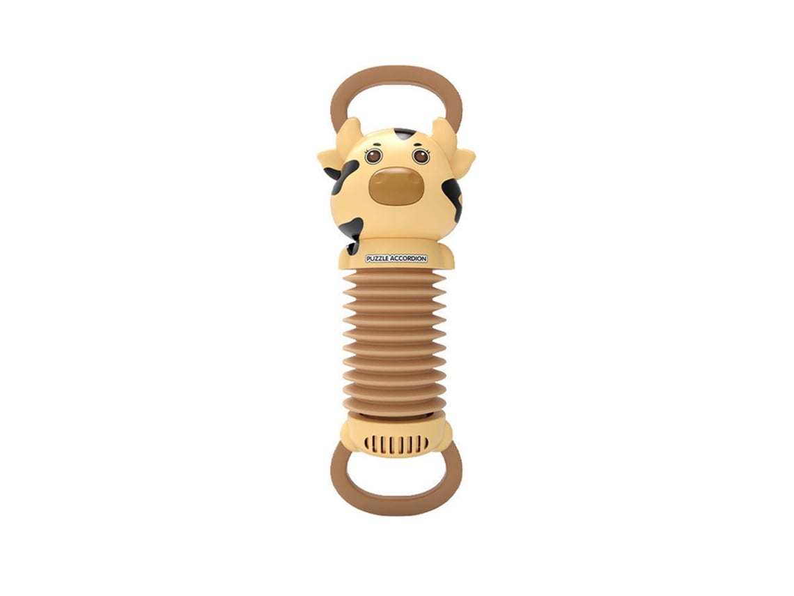 Ats-juguete Acordeón Infantil Cow Cartoon Mini Instrumento Musical Para Niños Principiantes Desarrollo Temprano