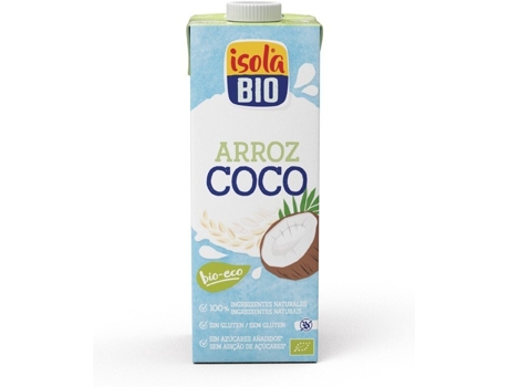 Bebida ISOLABIO De Arroz Y Bioitro (Coco - 1 L)