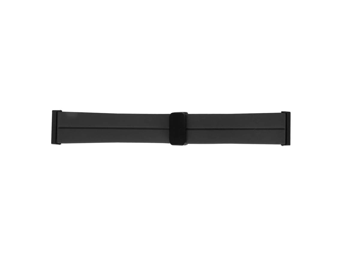 Correa De Silicona Negra Para Reloj Deportivo Con Cierre Magnético Para Suunto 7 9 D5i
