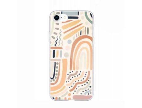 Funda para iPhone SE/8/7/6 BIGBEN CONNECTED Multicolor