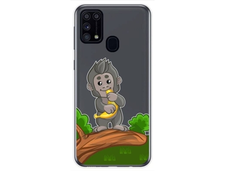 Carcasa Samsung Galaxy M31 TUMUNDOSMARTPHONE Dibujos Transparente Multicolor