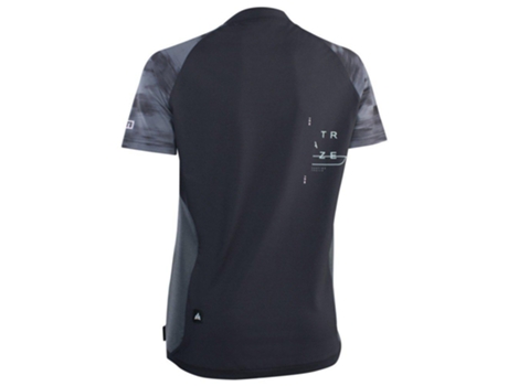 Camiseta de Mujer para Cicling ION Traze Amp Aft Negro