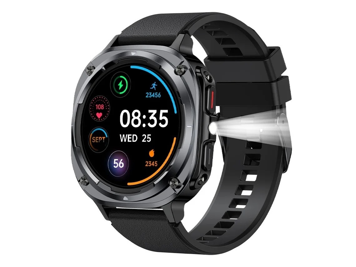 Reloj Inteligente Deportivo Bestvite Con Pantalla Hd De 1,39", Llamadas Bluetooth Y Batería De Larga Duración (negro)