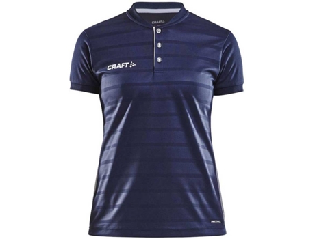 Camiseta de Mujer para Fútbol CRAFT Control Button Azul (2XL)