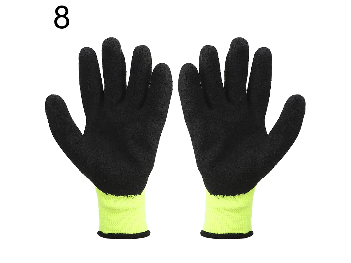 Guantes De Trabajo Invernal Anti-deslizantes Resistentes A -20℃ Para Almacenamiento Frío Talla 8 Protección Contra El Frío
