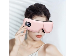 Máscara térmica para ojos con masaje con airbag, música y masajeador para migrañas, ojos secos, fatiga visual y ojeras, además de mejorar...